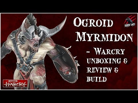 WARCRY OGROID MYRMIDON UNBOXING REVIEW - WITH BUILD - How Big Is This Warhammer Warcry Miniature?
