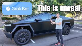 Grok Bot just launched in Tesla. I'm blown away
