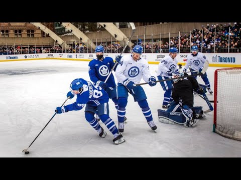 TORONTO MAPLE LEAFS Public enjoys annual outdoor practice in downtown