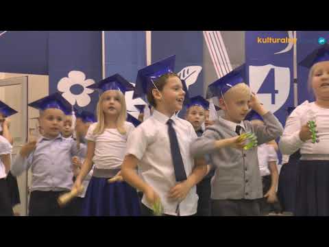 Pasowanie na uczniów w SP 4 w Oświęcimiu