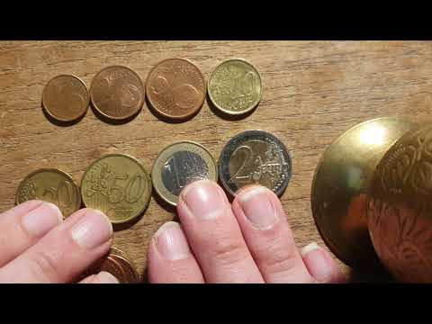 Wechselgeld schnell und einfach berechnen - Schritt für Schritt Rückgeld ausrechnen / Euromünzen