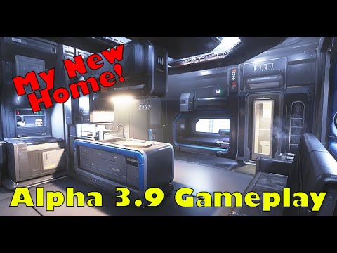 Star Citizen 3.9 Gameplay | New Babbage Nest Apartment Tour - My New Home!