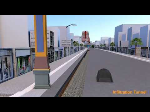 Eco bloc rainwater infiltration tank