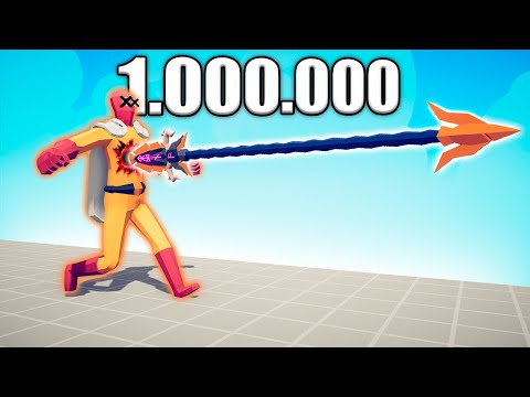 1.000.000 DAMAGE GUNGNIR vs UNITS - TABS | Totally Accurate Battle Simulator 2024