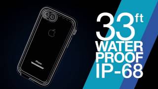 Catalyst Case Waterbestendig Hoesje Apple iPhone 7 / 8 Zwart Hoesjes
