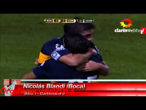 Boca Jrs 1 Corinthians 0  (Copa Libertadores 2013 8vos de Final - Ida)