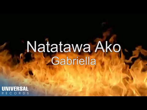 Gabriella - Natatawa Ako (Official Lyric Video)