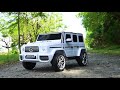 Ηλεκτροκίνητο Αυτοκίνητο Mercedes Benz AMG G63 Original License 12V - Λευκό | Skorpion Wheels - 5247036