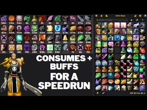 What buffs/consumes do I bring to raid in Classic Anniversary?