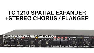 Video thumbnail for TC Electronic 1210 Spatial Expander & 2290 Delay by shnobel