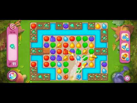 Gardenscapes level 1846 HD