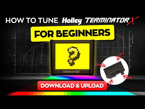 How to Tune Holley Terminator X for Beginners   Downloading and Uploading files to and from the ECU