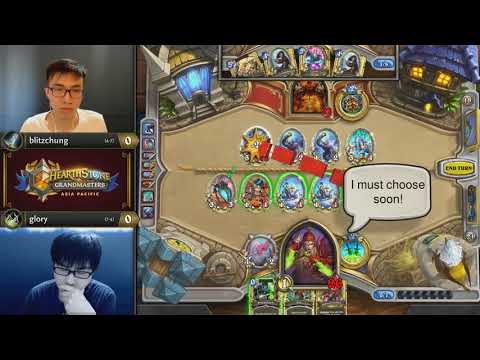 blitzchung vs glory - Hearthstone Grandmasters Asia-Pacific - Week 6