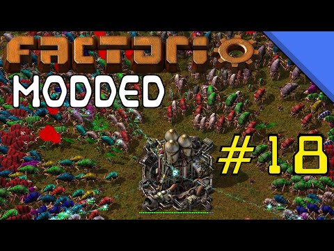 Illegal biters strategy... | Factorio gameplay with mods ep18