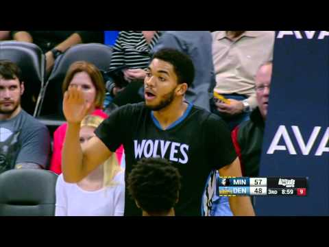 Karl-Anthony Towns Records Second Straight Double-Double