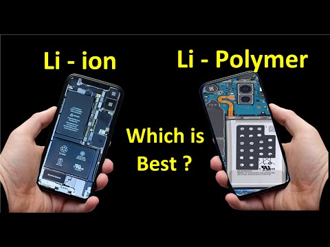 Lithium ion vs Lithium polymer Battery explained in detail | Best for Smartphones, mobiles |Do you ?