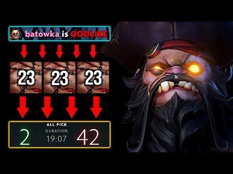 The Most Easy Game Ever - Crazy Pudge 19 Mins GG With 23 Flesh Heap | Pudge Official