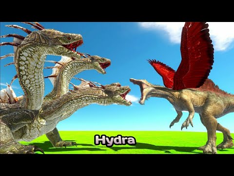 Hydra vs 10 Units – Animal Revolt Battle Simulator