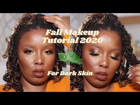 Fall Makeup Tutorial 2020 | For Dark Skin