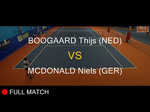 BOOGAARD Thijs (NED) VS MCDONALD Niels (GER) - Open Super 12 Auray 2020