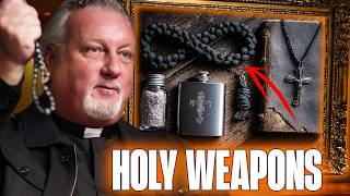 Catholic Exorcist: "I Take a Piece of the True Cross That Christ Died On"