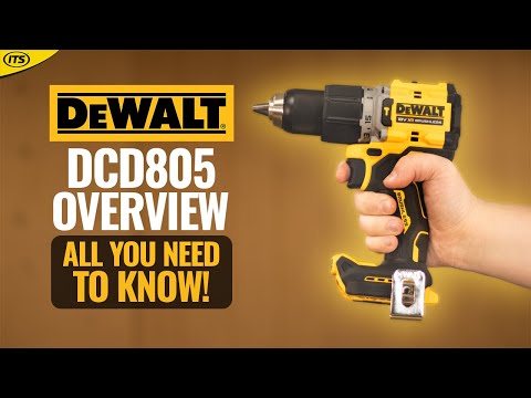 Dewalt DCD805 18V XR Brushless Combi Drill - Quick Overview