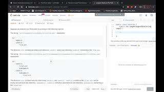 YouTube video 'Leetcode [388] Longest Absolute File Path'
