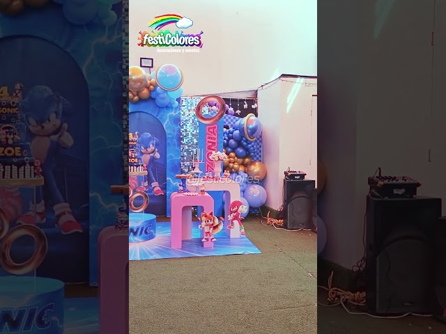 Vídeo relacionado con BeenSmile, Mantel Sonic Prime, Mantel de Decoración de Cumpleaños, Artículos para Fiestas Infantiles, Celebraciones y Cumpleaños, 1 Unidad, 120x180 CM,