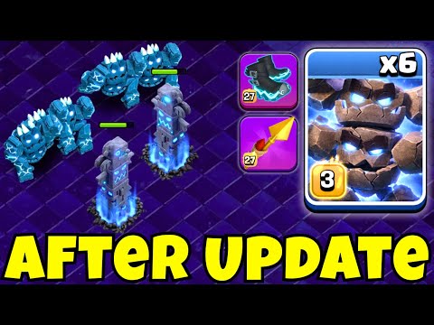 TH18 Legend Rank Battle Attack Strategy | Meteor Golem RC Charge Update Army (Clash of Clans)