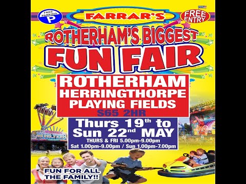 Farrar's Fun Fair Herringthorpe, Rotherham - 21/5/22 - Crazy Bulls, Dodgems, Crazy Wave & Much More
