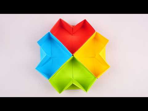 Basteln mit papier: Herzbox basteln | Bastelideen