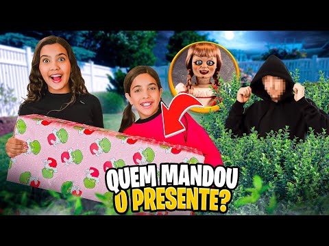 WE DIDN'T KNOW THIS WAS INSIDE *WHO SENT THIS GIFT?