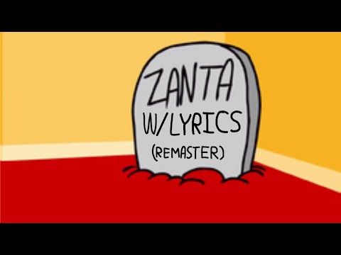 Zanta w/ Lyrics (Remastered)- FNF Holiday Mod