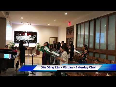 Xin dâng lên Sheet - Saturday Choir