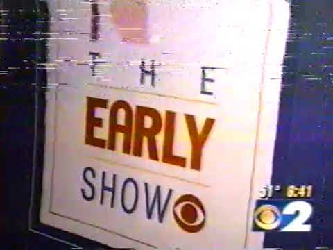WCBS-TV: Preview of the new Early Show - October 1999
