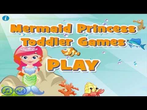 Mermaid Princess Toddler Games Video
