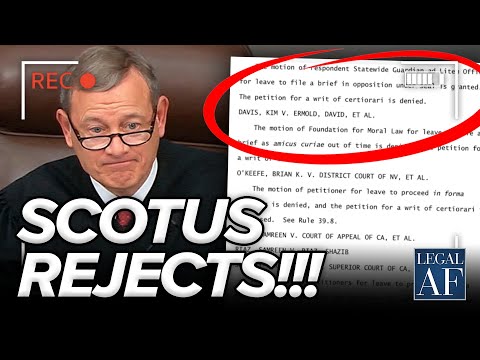 🚨 Supreme Court DECLINES MAJOR CASE That Could Have Overturned Same-Sex Marriage