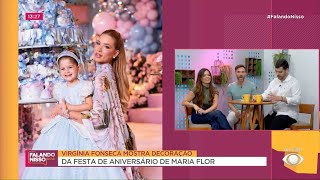 Virgínia Fonseca mostra decoração da festa de aniversário de Maria Flor | FALANDO NISSO