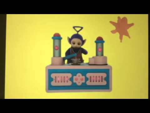 Teletubbies tinky winky makes tubby custard