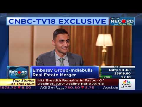 Jitu Virwani & Aditya Virwani on CNBC TV18's 'On the Record with Shereen Bhan’