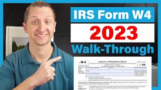 How to fill out the IRS Form W4 2023