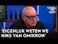 René hoort tegenstrijdige signalen over omikronvariant: 'Eigenlijk weten we niks' | VERONICA INSIDE