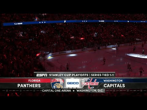 ESPN Stanley Cup Playoffs intro | FLA@WSH | 5/7/2022 (GM3)