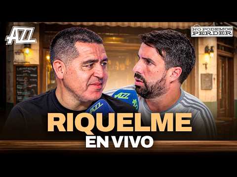 RIQUELME EN VIVO en NO PODEMOS PERDER con AZZARO 🔥