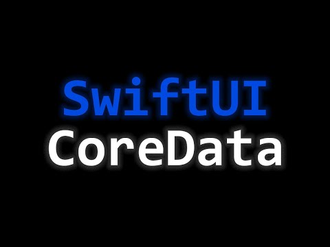ULTIMATIVES SwiftUI CoreData Tutorial