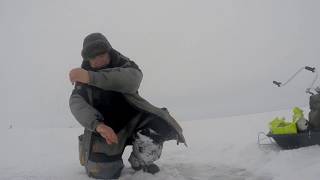 Зимняя рыбалка на камском устье
