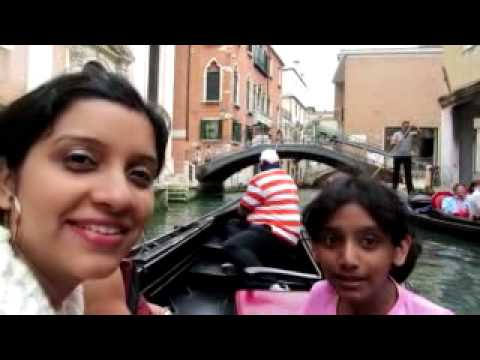 MVI1901 Gondola ride in the canals of Venice