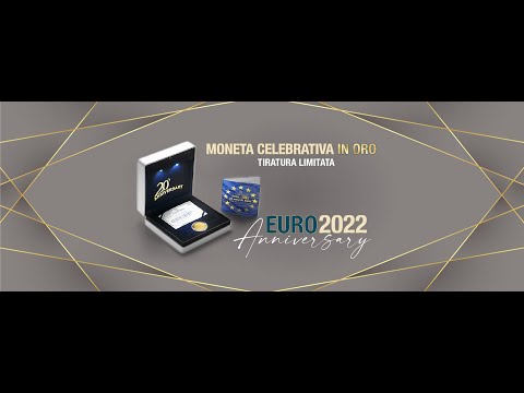 Euro Anniversary serie Italia - moneta celebrativa in oro tiratura limitata