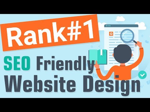 SEO Tutorial | How to Rank #1 with SEO Friendly Website Design ? Video