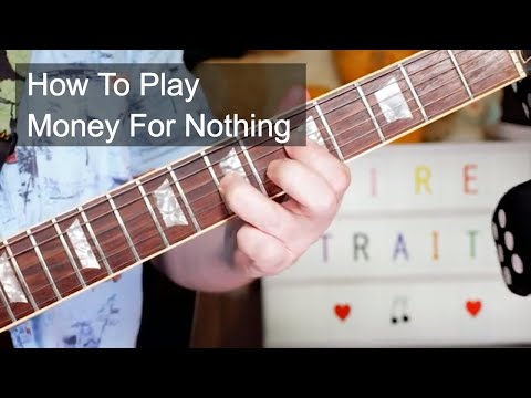 'Money For Nothing' Dire Straits Guitar Lesson